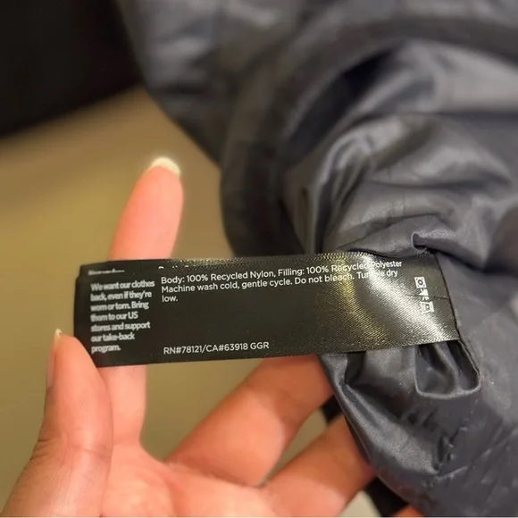 EILEEN FISHER Eggshell Recycled Nylon Coat XXL - Picture 12 of 15